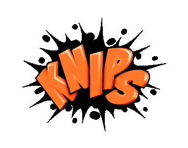 Stalo žaidimo KNIPS logotipas