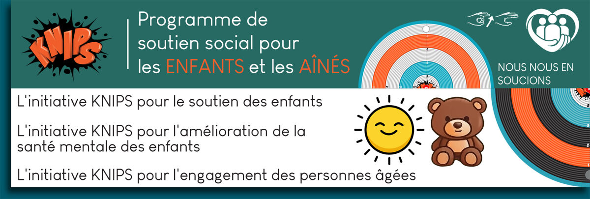 Jeu de société KNIPS Programme de soutien social pour les enfants et les aînés